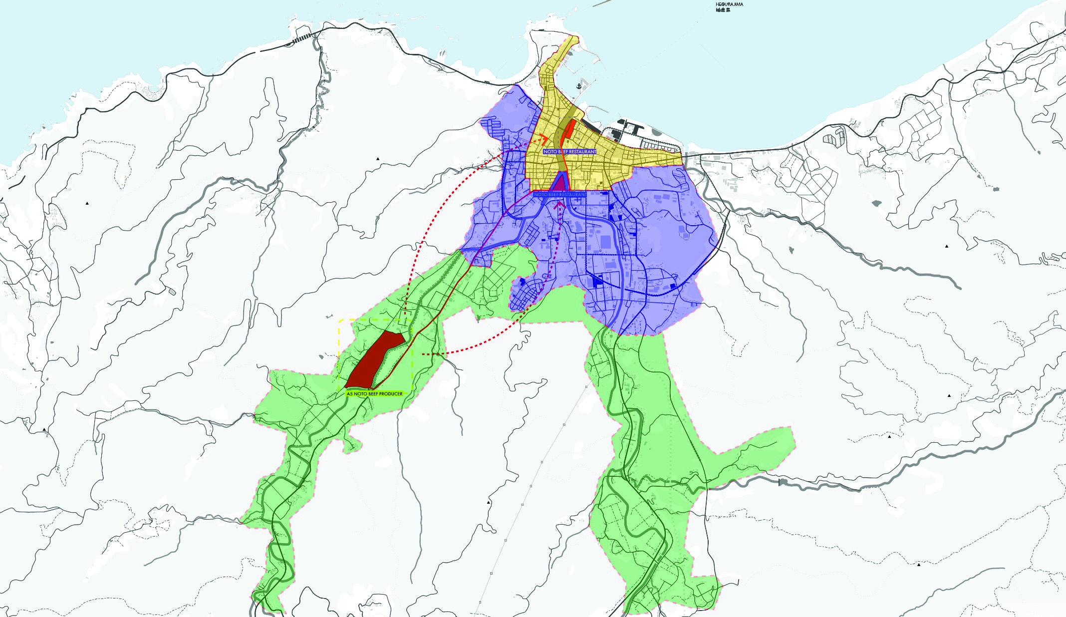 Wajima flood control plan